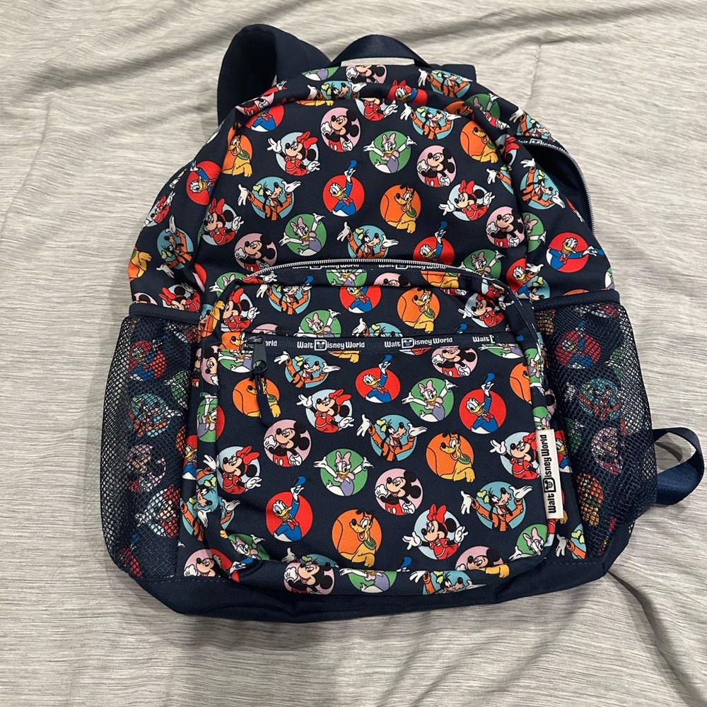 Disney Character Circle Pattern Backpack - image 1